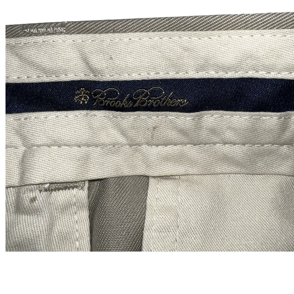 New Brooks Brother Advantage Tan Chino Size 36/30 - Picture 6 of 6